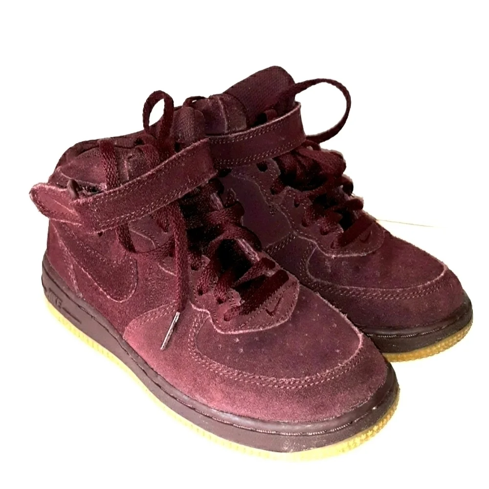 Nike Air Force 1 High LV8 GS Burgundy Crush 1Y